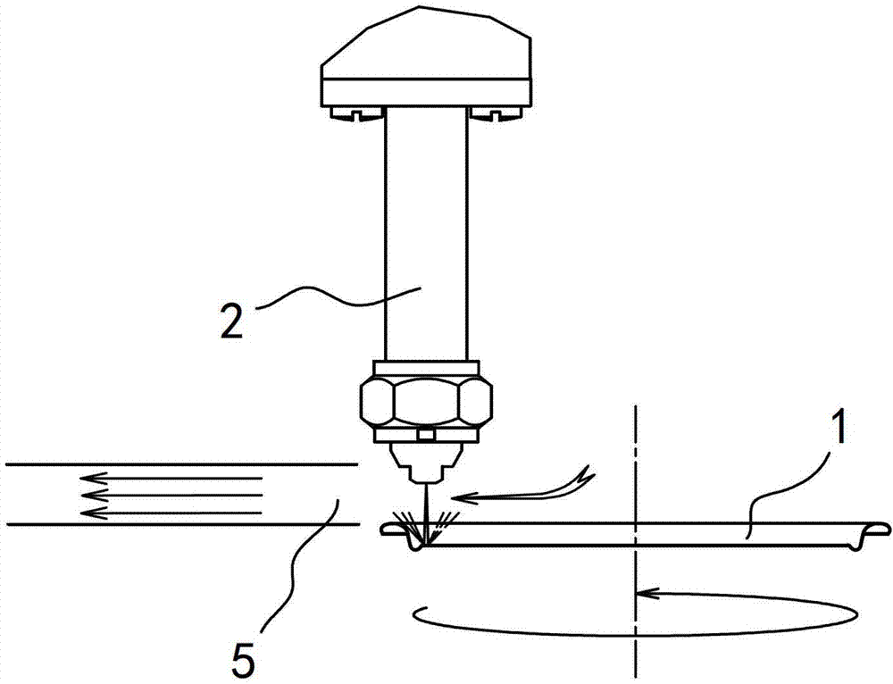Vacuum drainage device of easy-open lids dividing coating machine