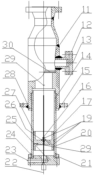 Gas and oil canister combined non-isolated multiple piston accumulator