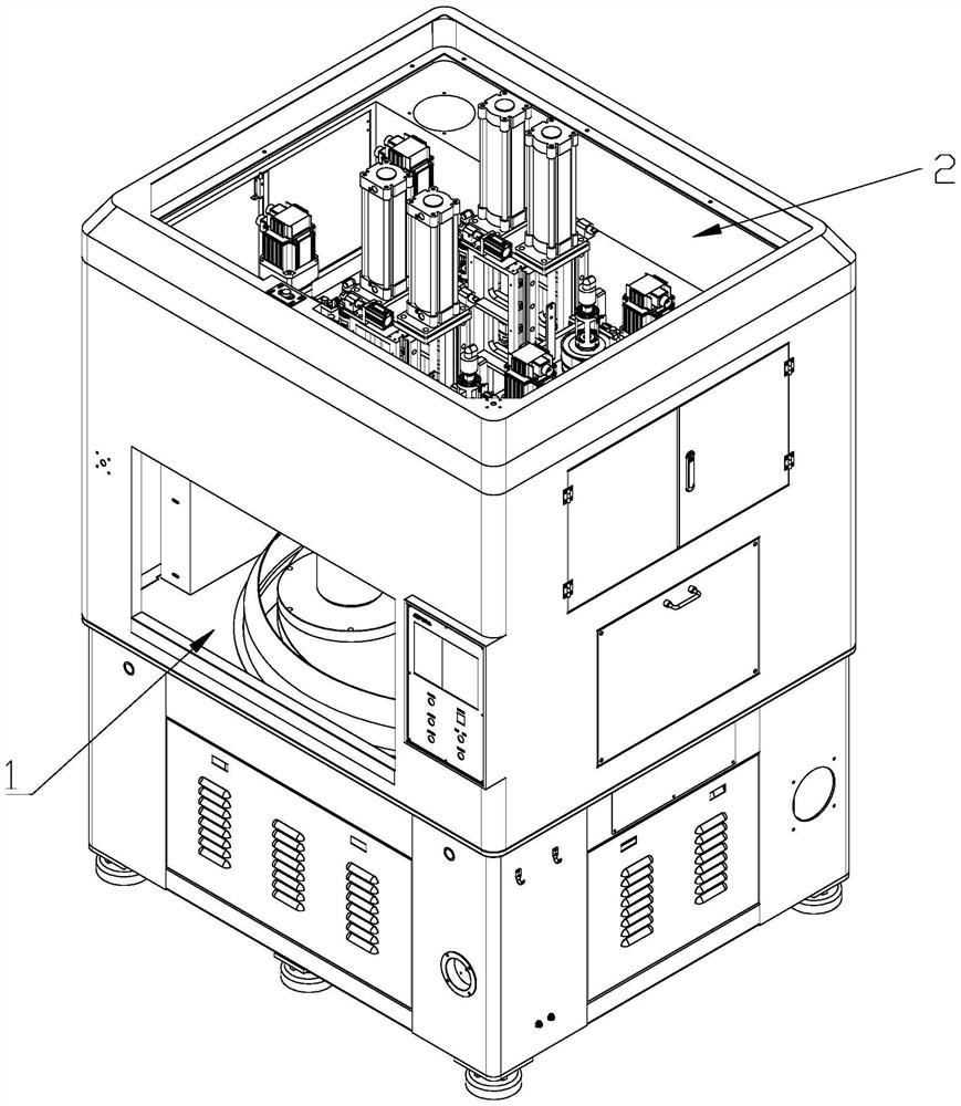 Water-cooling single-side polishing machine