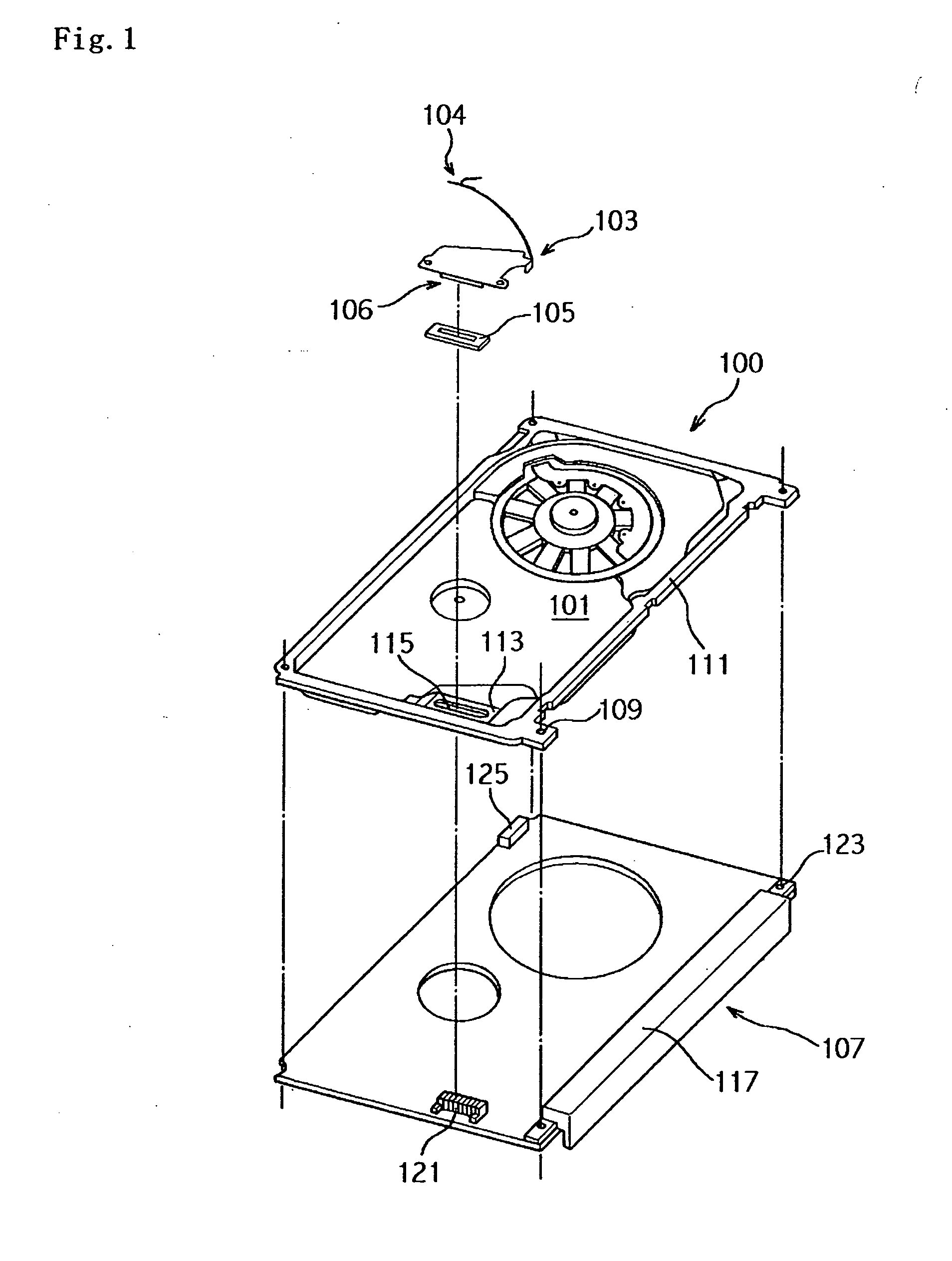 Rotating disk storage device having connection structure between FPC and printed board