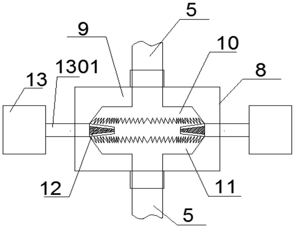 Slide rail type multi-level vertical wind power generation device