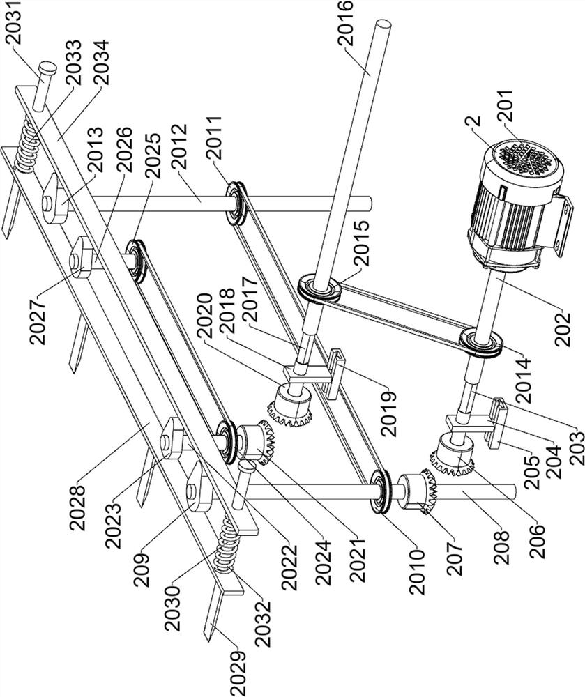 Pre-cut type iron stick yam boxing device