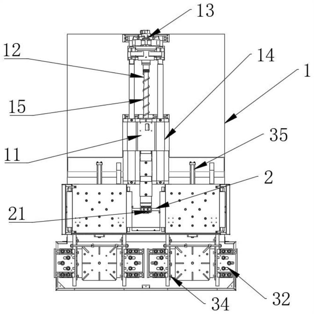 Tire production system and production process applying same