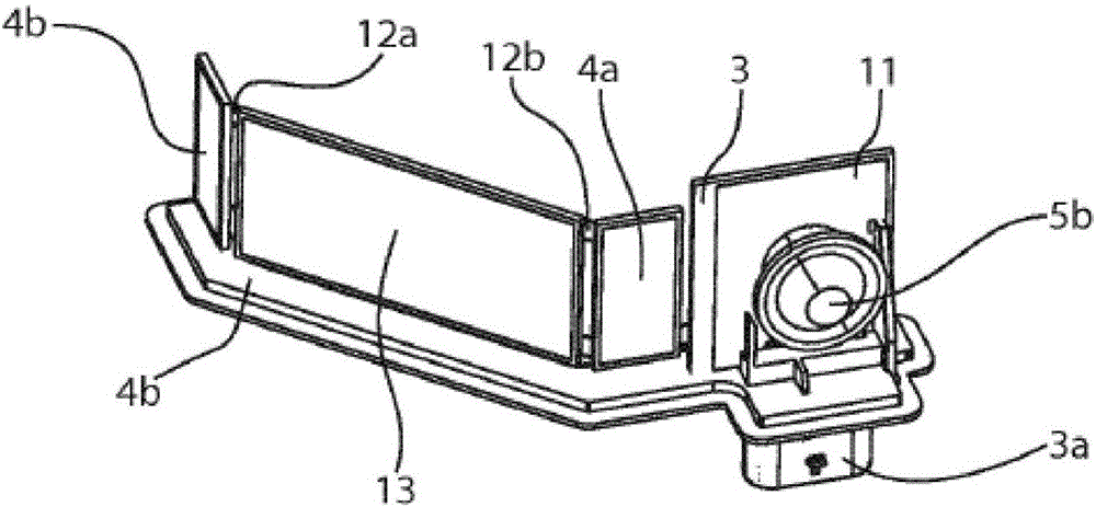 Electronic assembly for illuminating a target area marking a detection area of a sensor