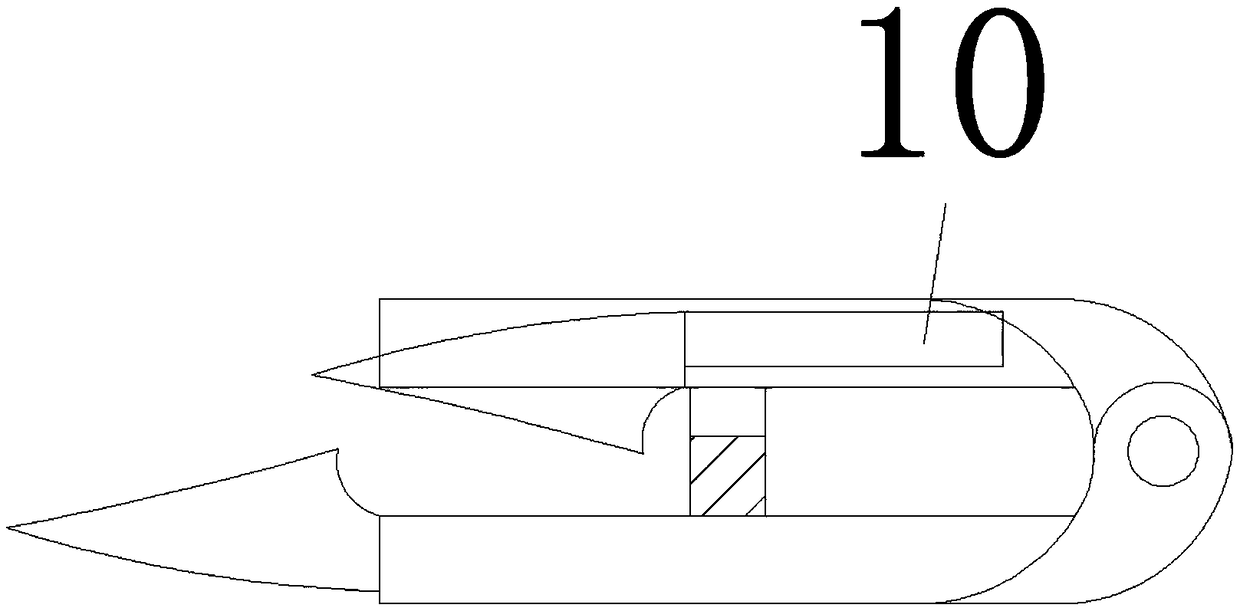 Sewing machine thread trimming mechanism