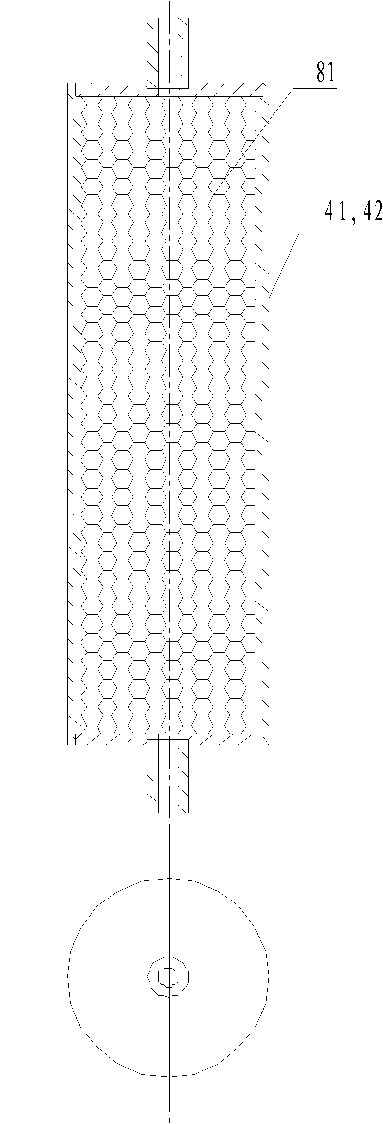 Gas drying system and method