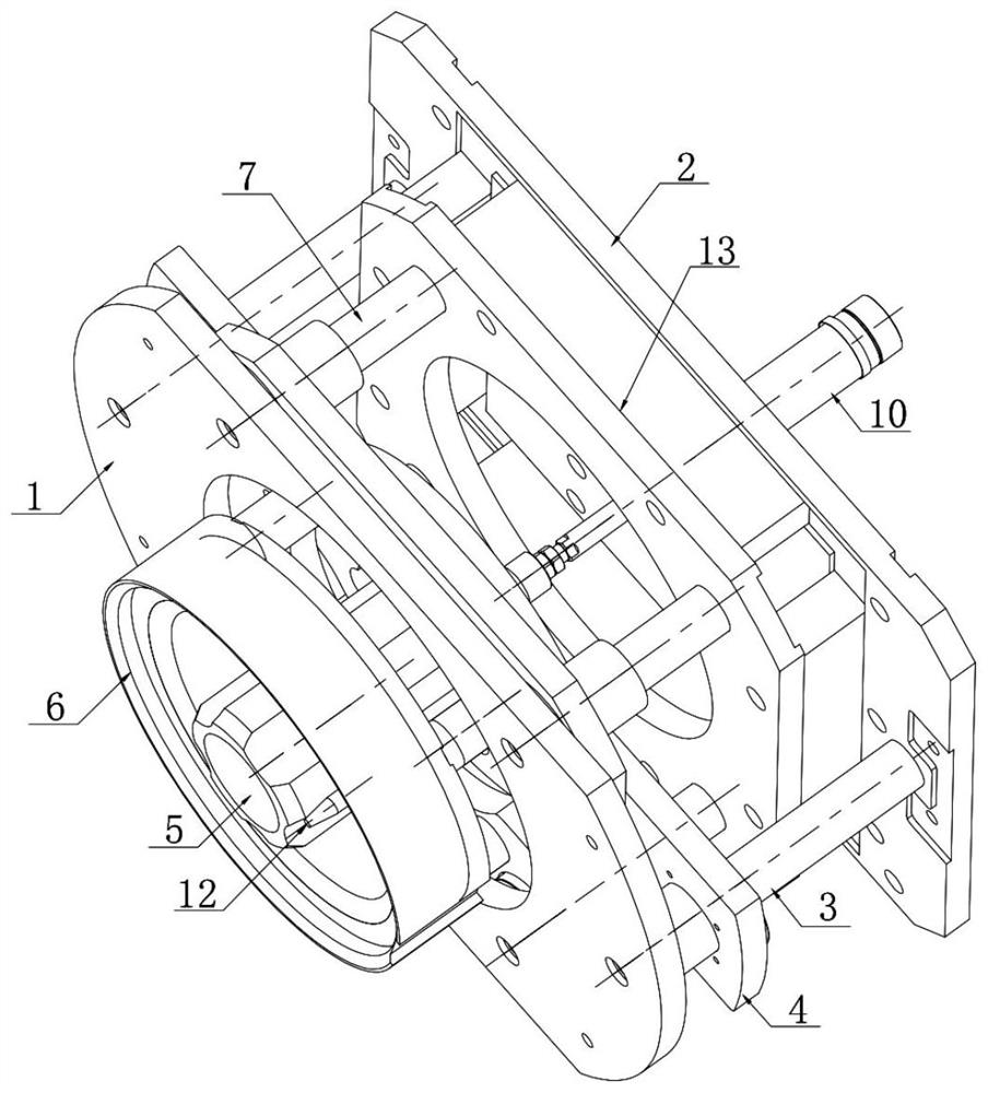 Automatic tire assembly gripper and automatic tire assembly device