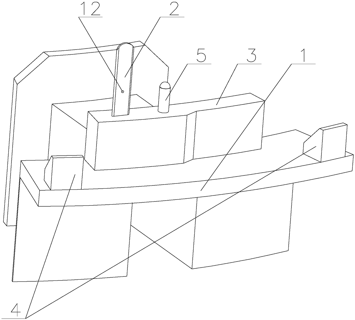 Brushless DC motor lead wire needle guard seat structure and brushless DC motor thereof