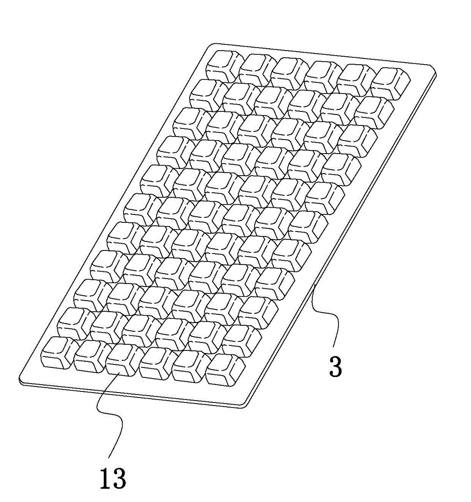 Manufacturing method of embedded independent particle shock absorption protection tool materials and shock absorption protection tool