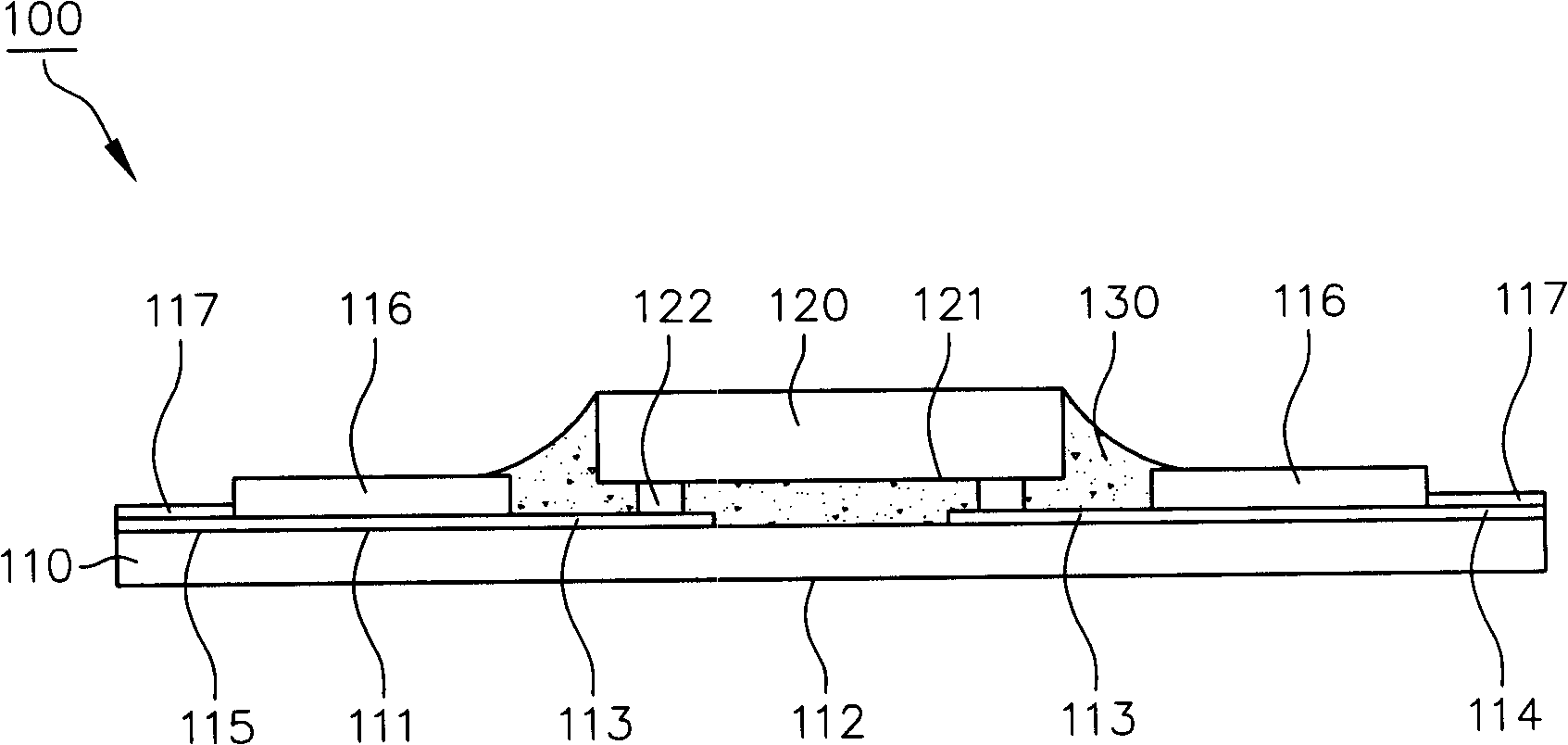 Tape coiling type packaging construction capable of inserting and electronic device using the construction