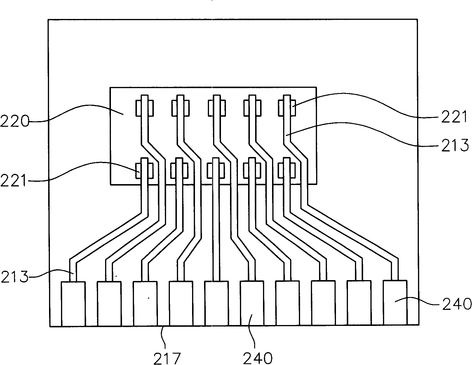 Tape coiling type packaging construction capable of inserting and electronic device using the construction