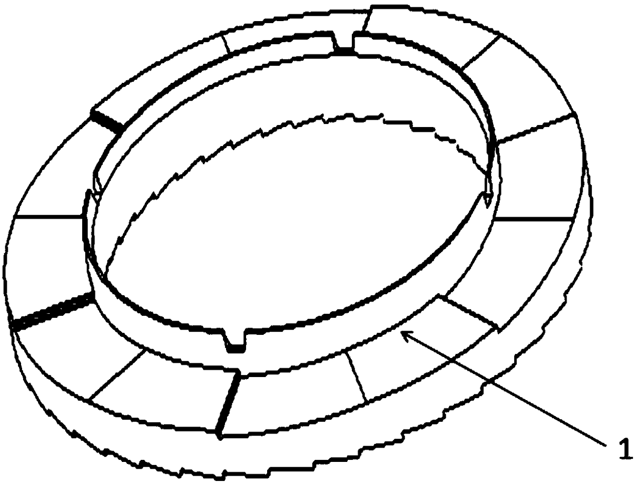 Anti-loosening metal gasket with fool-proof structure and mounting method of anti-loosening metal gasket