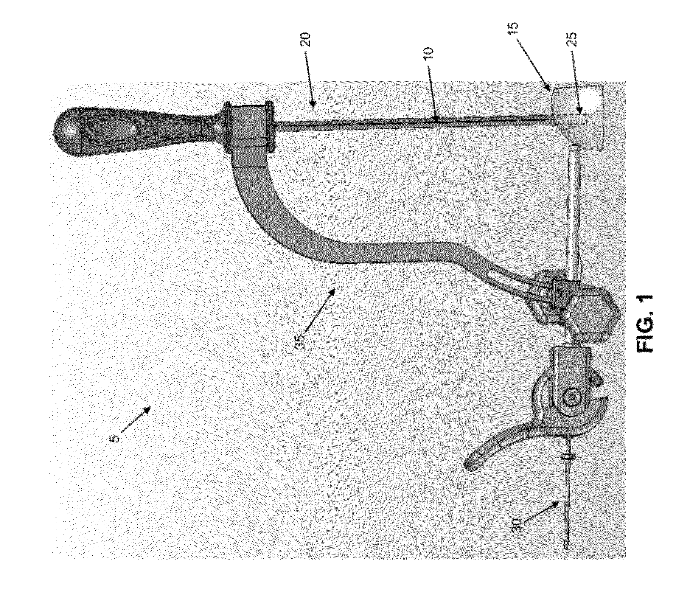Method and apparatus for attaching an elongated object to bone