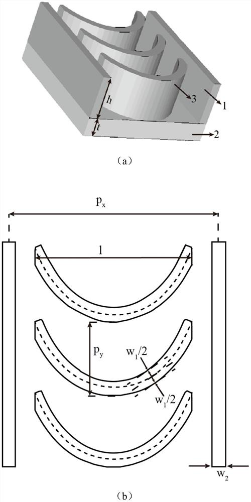 A high-efficiency metasurface device for large-field-of-view imaging based on a dielectric continuous structure