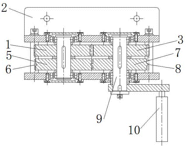 Stripping device for detecting filling rate of flux-cored wire and detection method