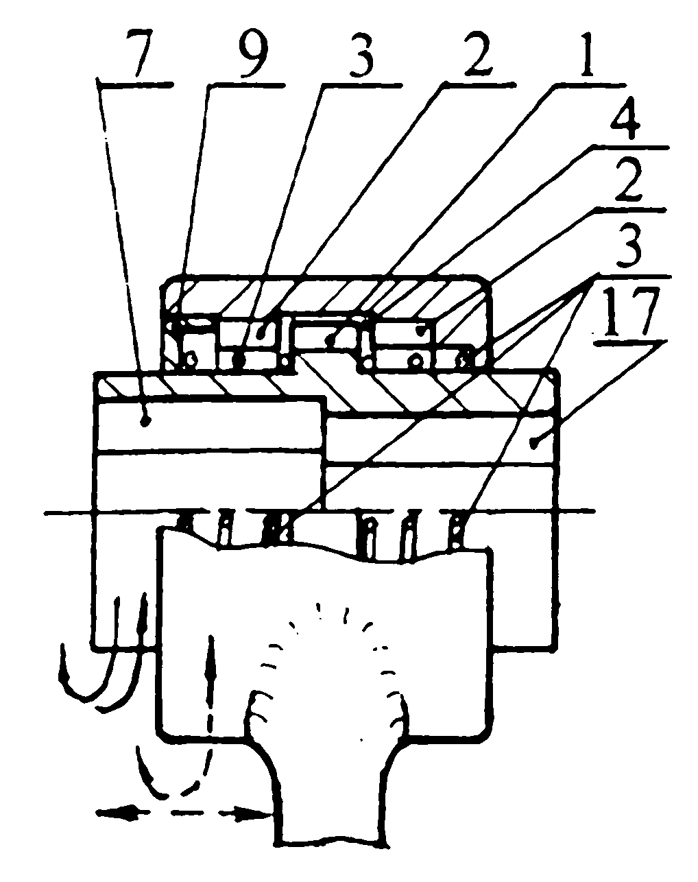 Claw-free ratchet mechanism