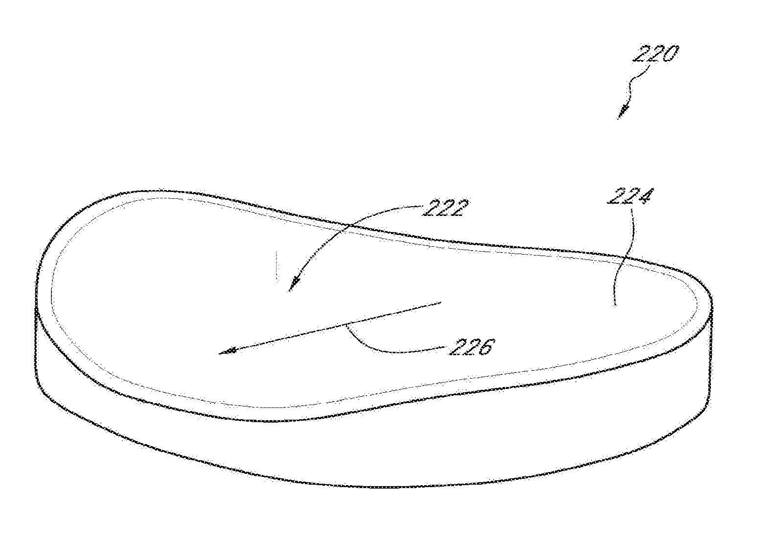 Glenoid component with improved fixation stability