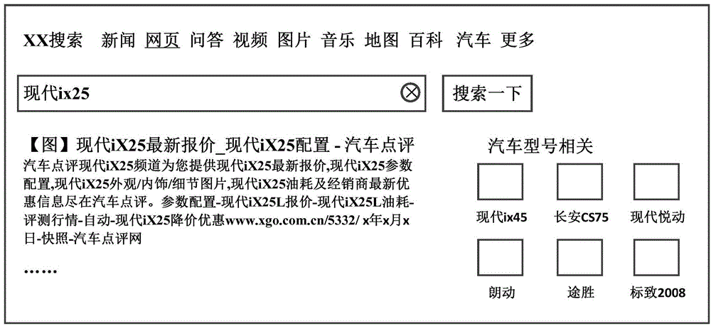 Method and device for providing product comparison information in search result