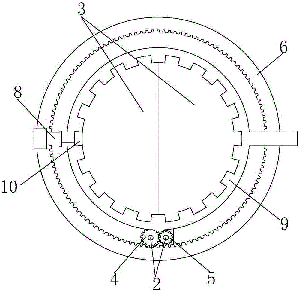 Rotary type opening and closing sealing cap