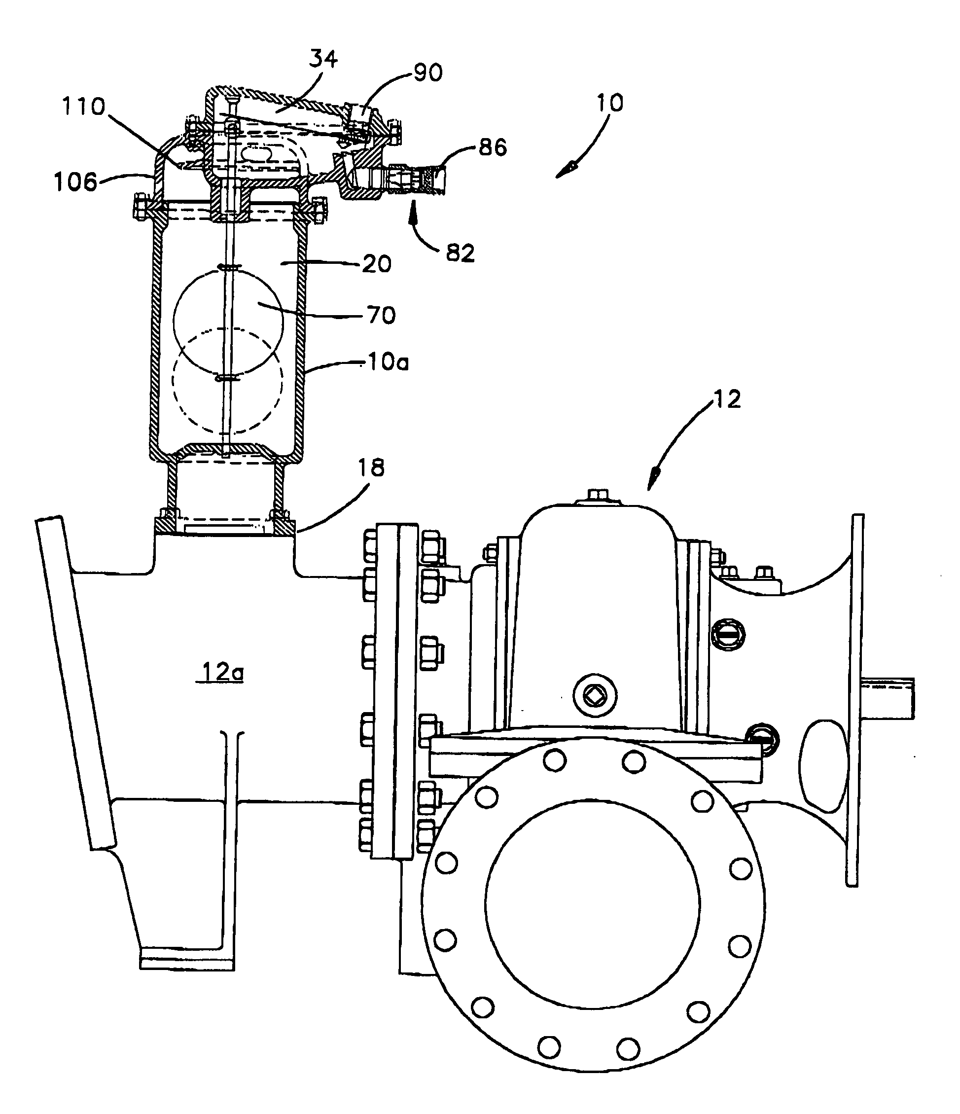 Priming apparatus for a centrifugal pump