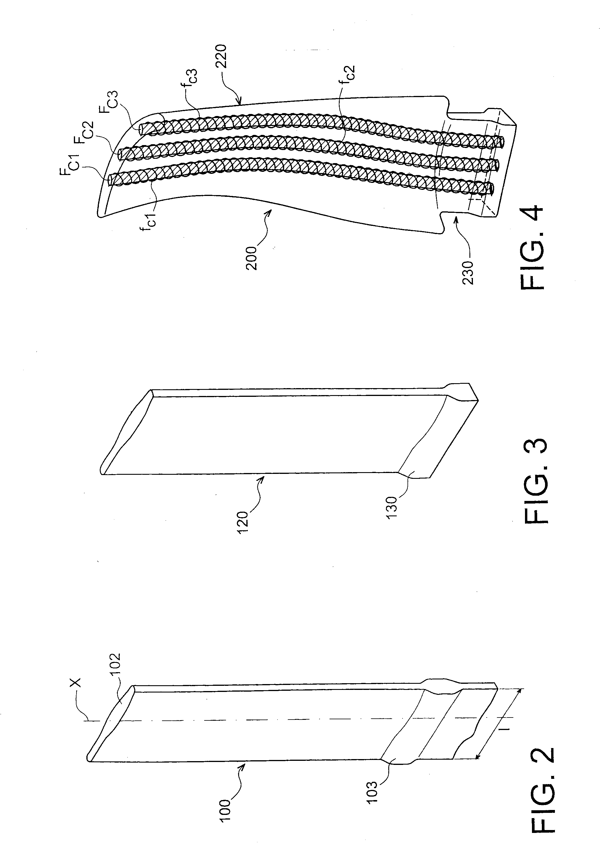 Method for manufacturing an oxide/oxide composite material turbomachine blade provided with internal channels