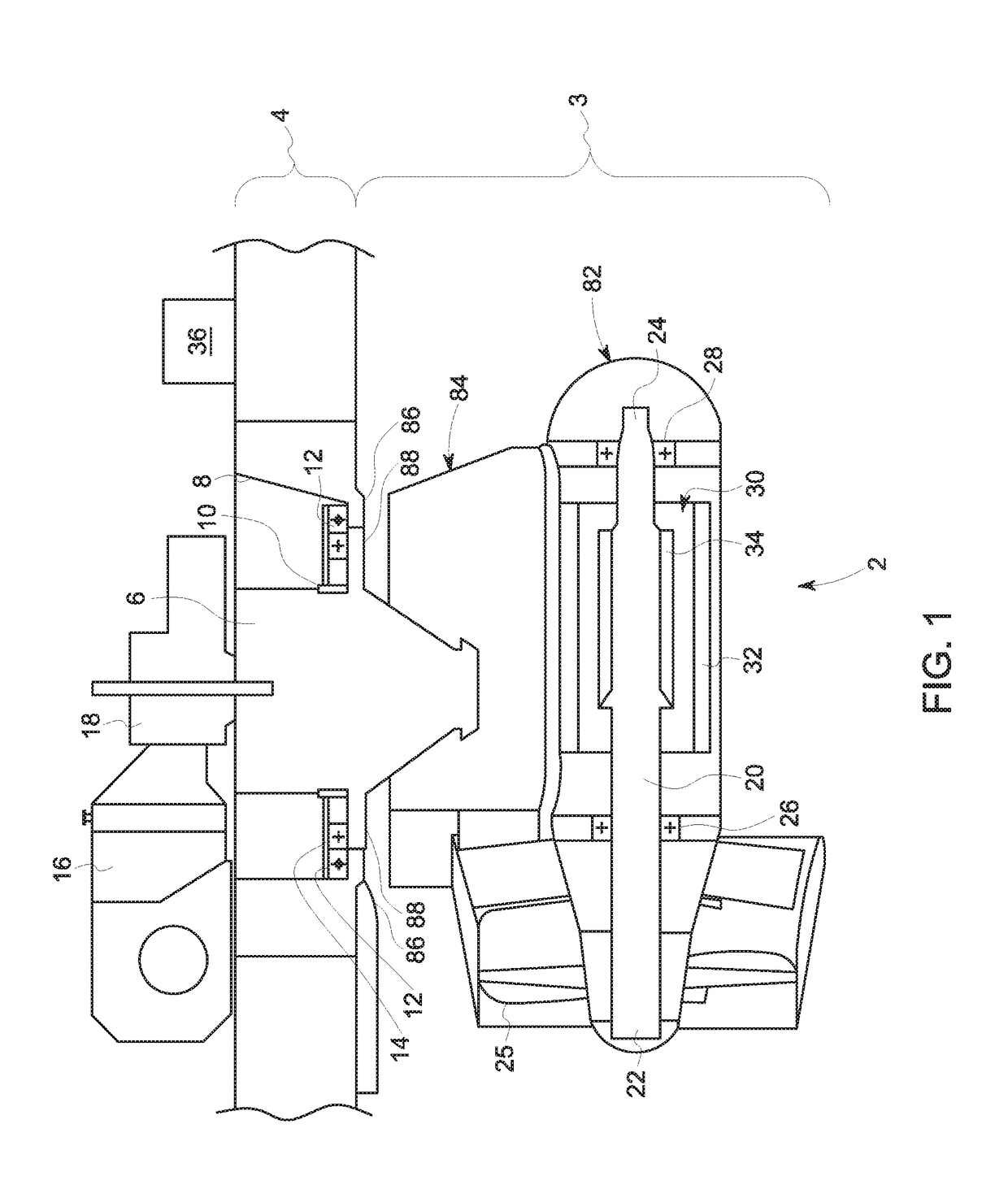 Propulsion unit for an aquatic vehicle having a mobile casing and a hydraulic fluid conditioning module