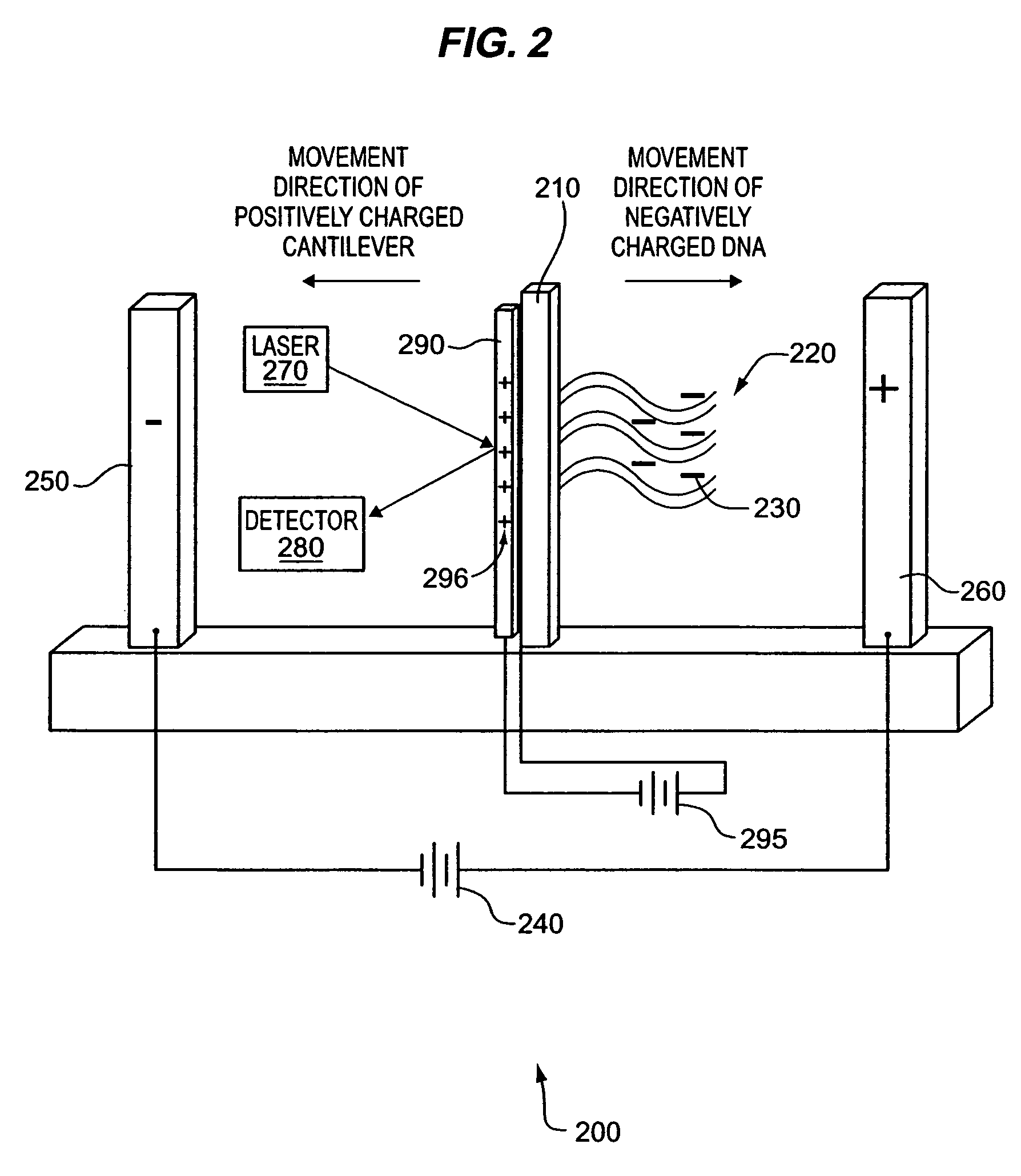 Detecting molecular binding by monitoring feedback controlled cantilever deflections