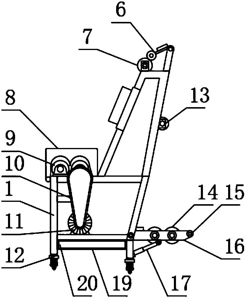 Wool top length measuring device