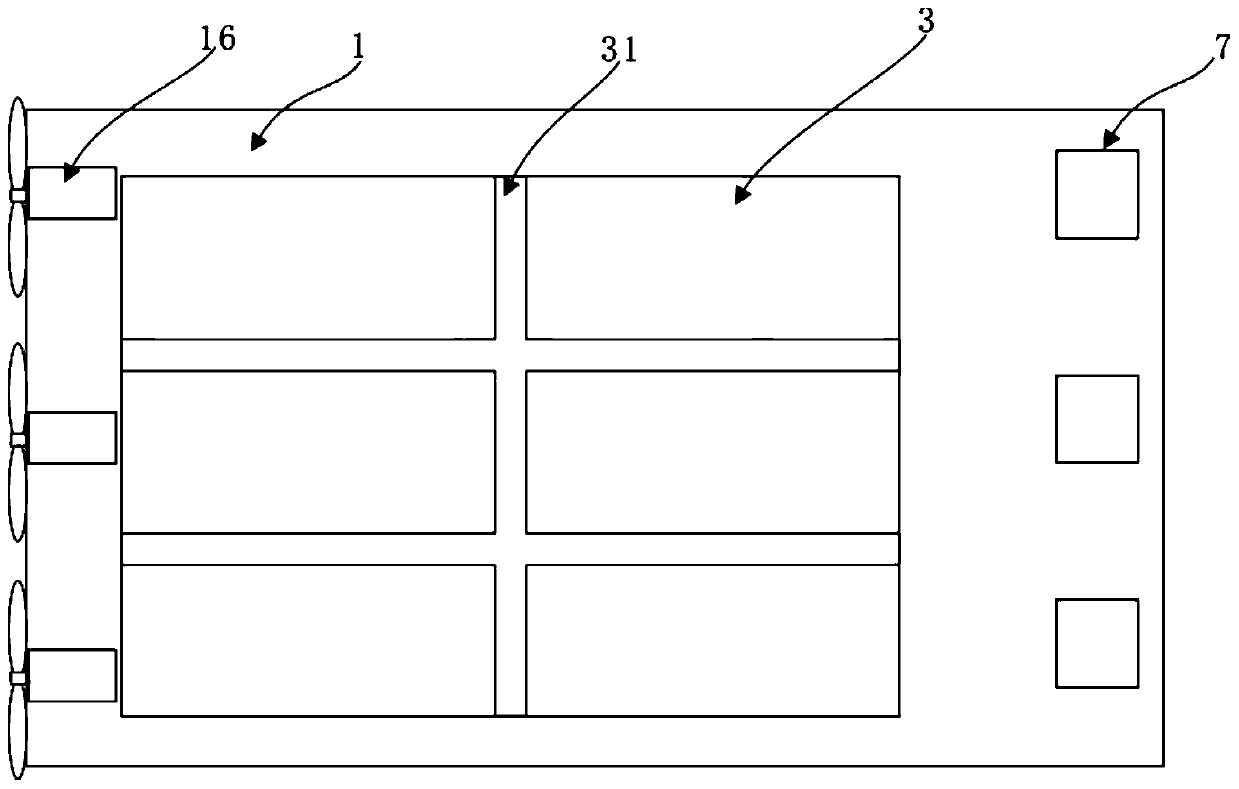 A treatment device and method for oil-loving bacteria to degrade residual oil