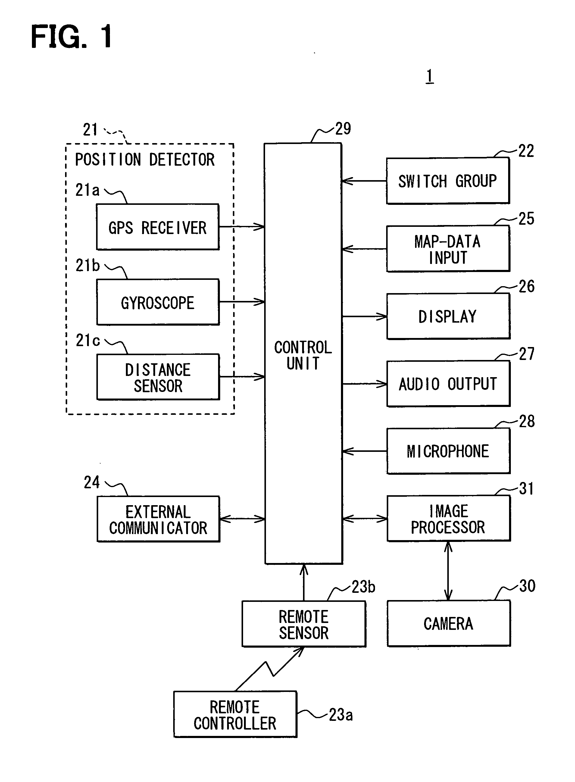 Navigation apparatus, method and program for vehicle