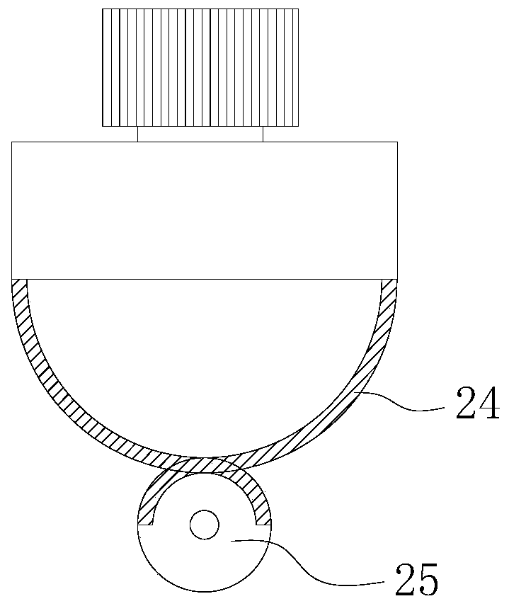 Cloth-processing cloth filament finishing device capable of ensuring uniform distribution of cloth filaments