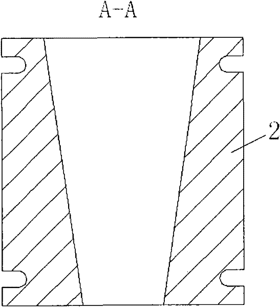 Circumferential mechanical property testing device of valve-model type thin-wall tube