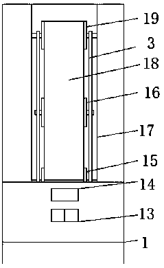 Guitar grinding device capable of adjusting grinding face