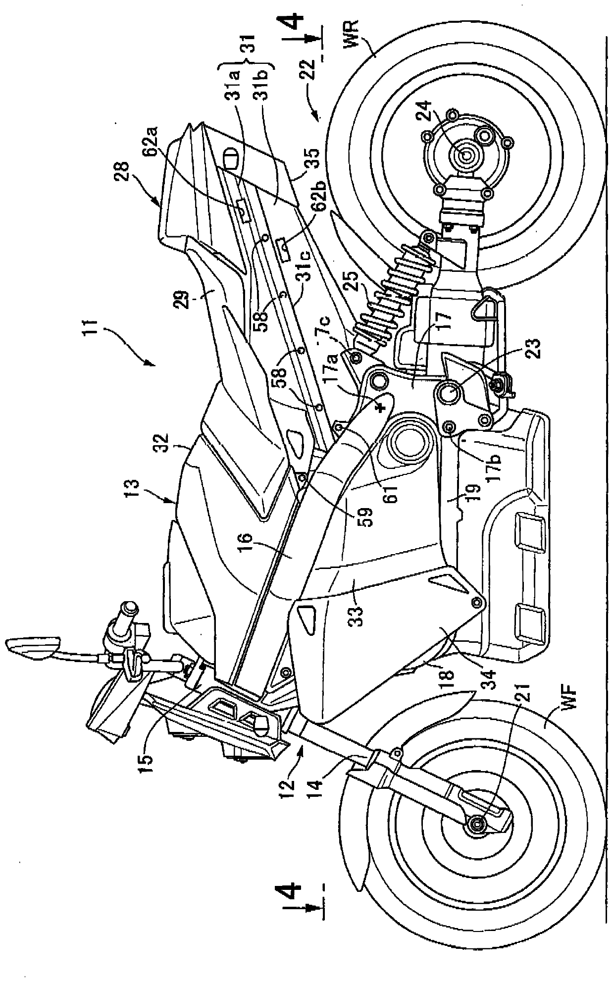 saddle ride vehicle