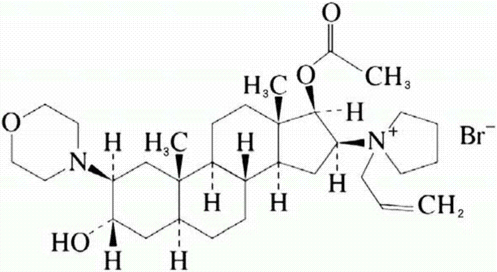 Rocuronium formulation with improved stability