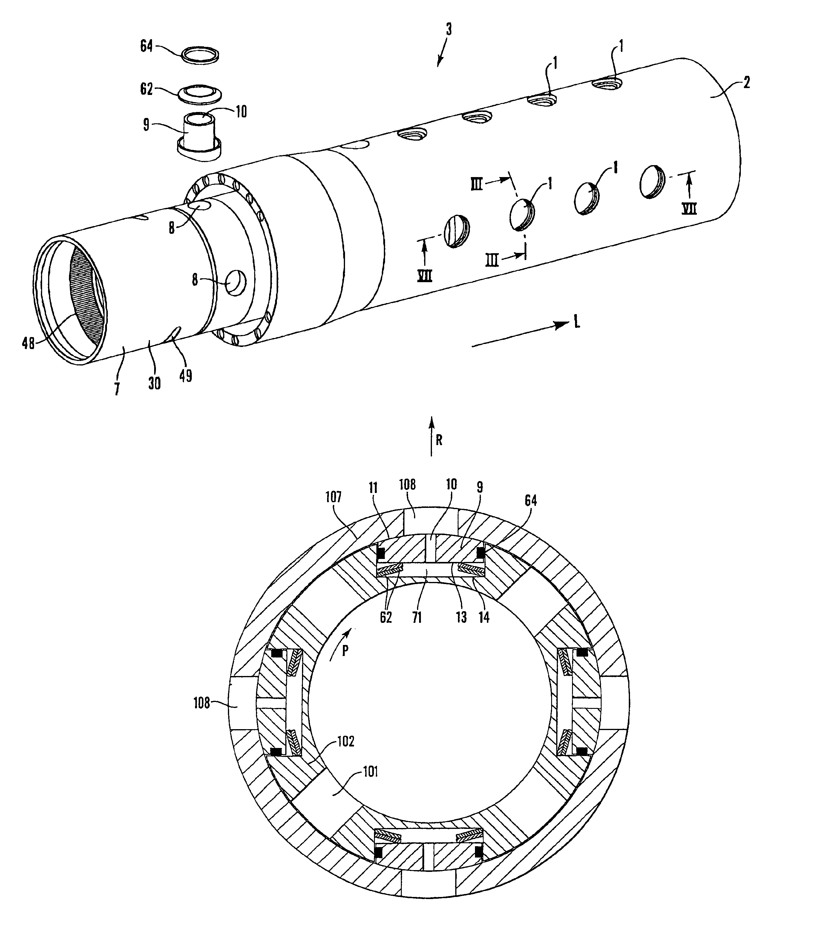 Sleeve valve for controlling fluid flow between a hydrocarbon reservoir and tubing in a well and method for the assembly of a sleeve valve