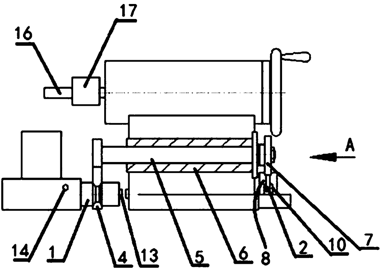 Automatic control method for tailstock of numerical control lathe