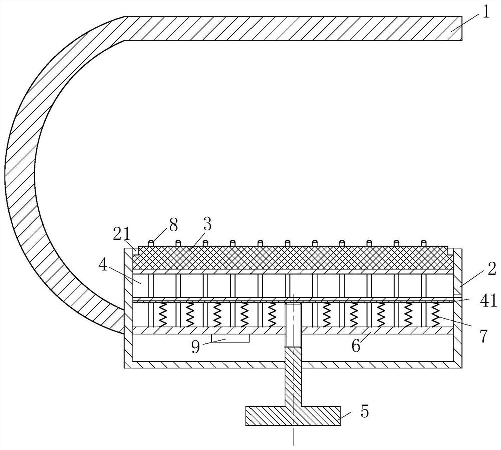 A medical arm body fluid collector for laboratory