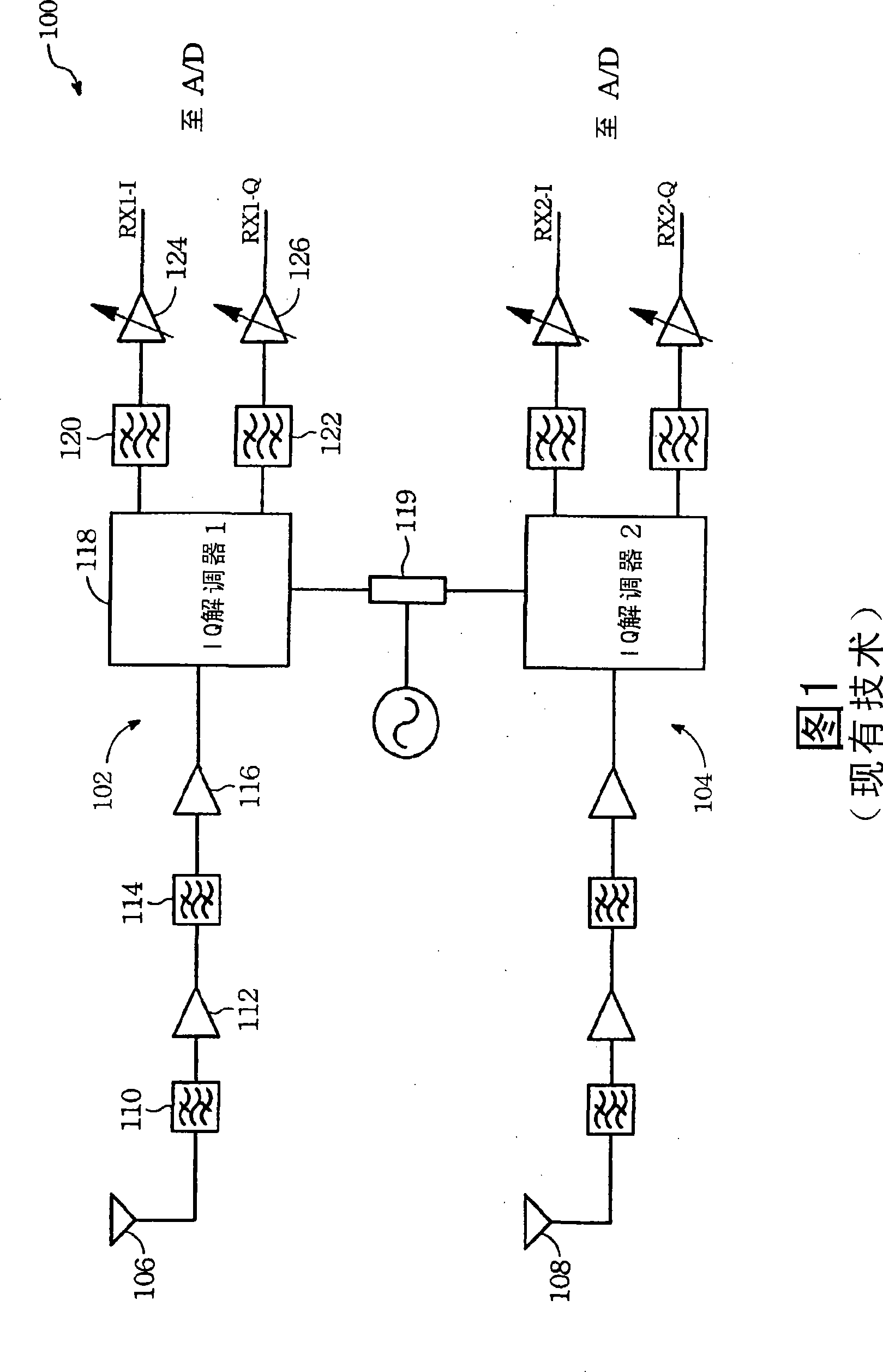 Multiple input multiple output signal receiving apparatus with optimized performance