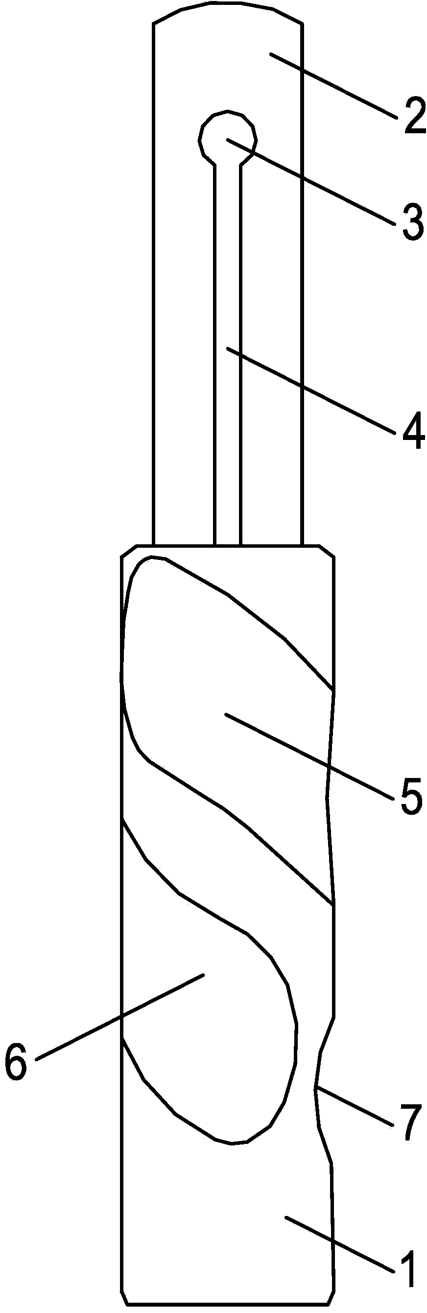Vertical key piston of brass instrument