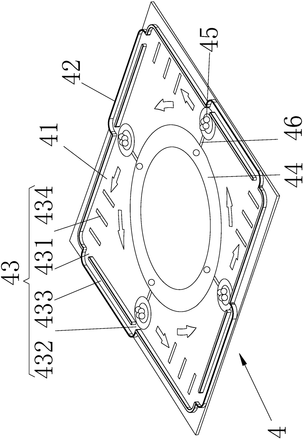 Bicycle ball game device