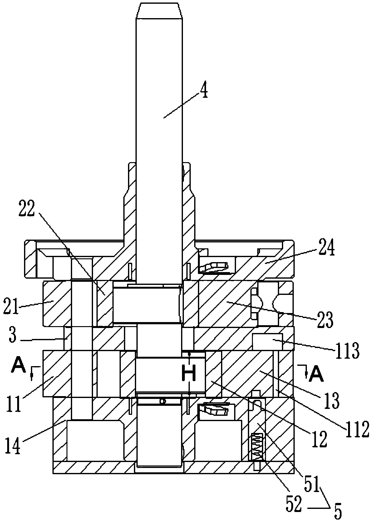 Pump body component, variable-capacity compressor and air regulation system