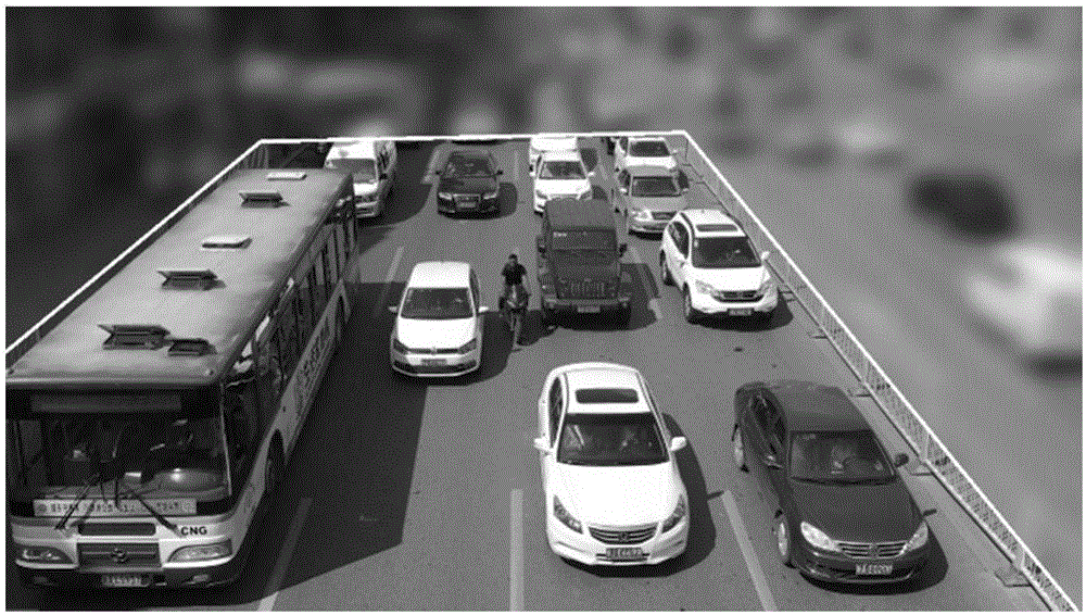 Method for establishing urban road vehicle image database