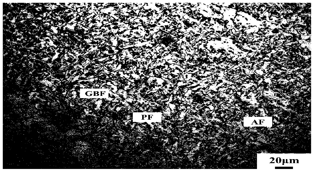 Low zirconium and fluoride type alkaline sintering welding agent for ship and preparation method thereof