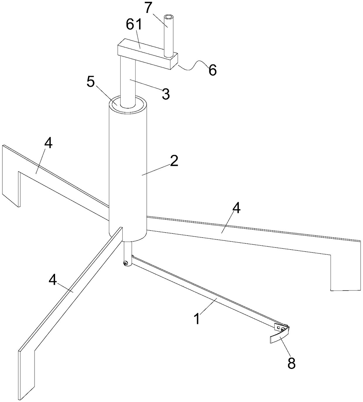 Manual pancake making tool