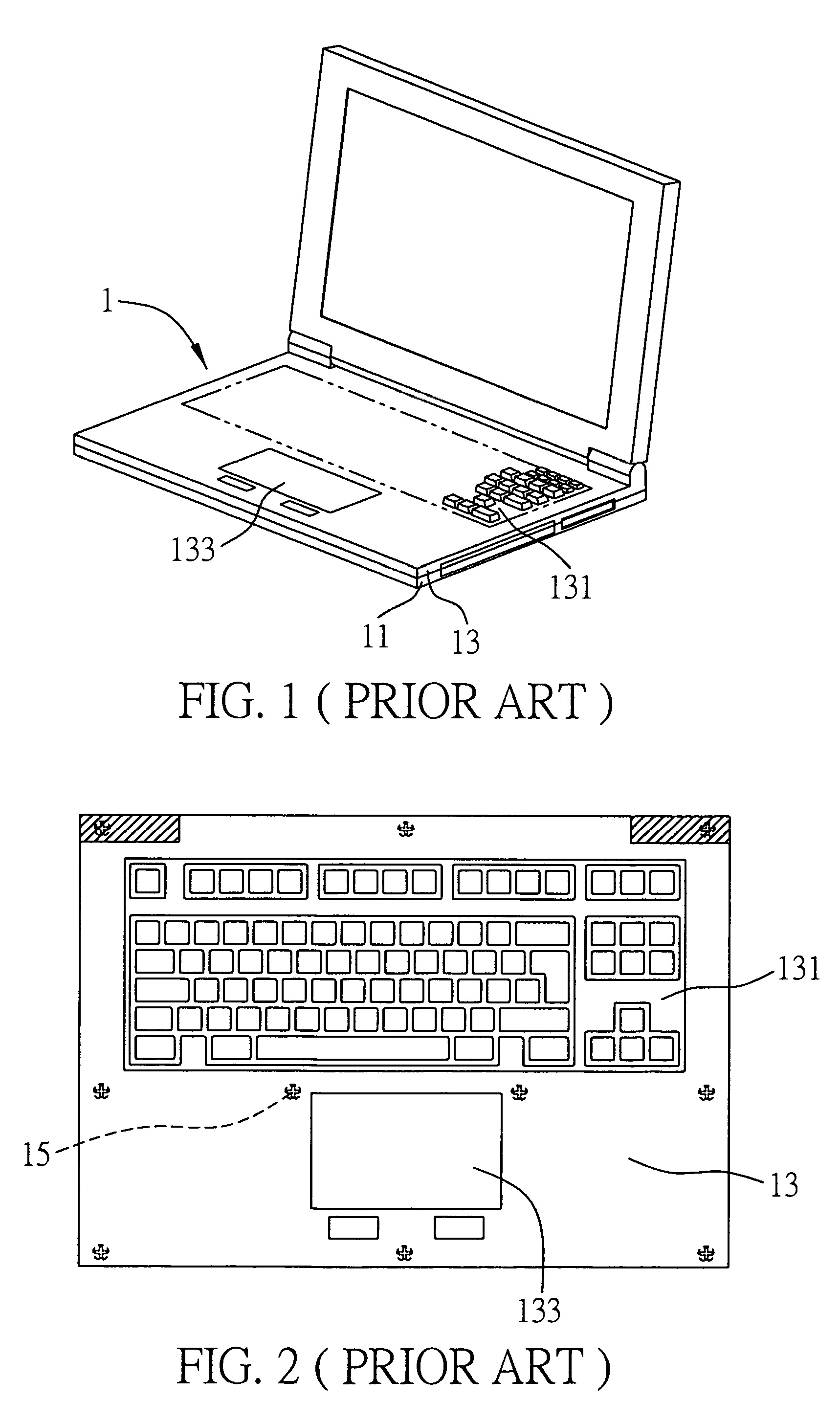 Body structure for notebook type computer