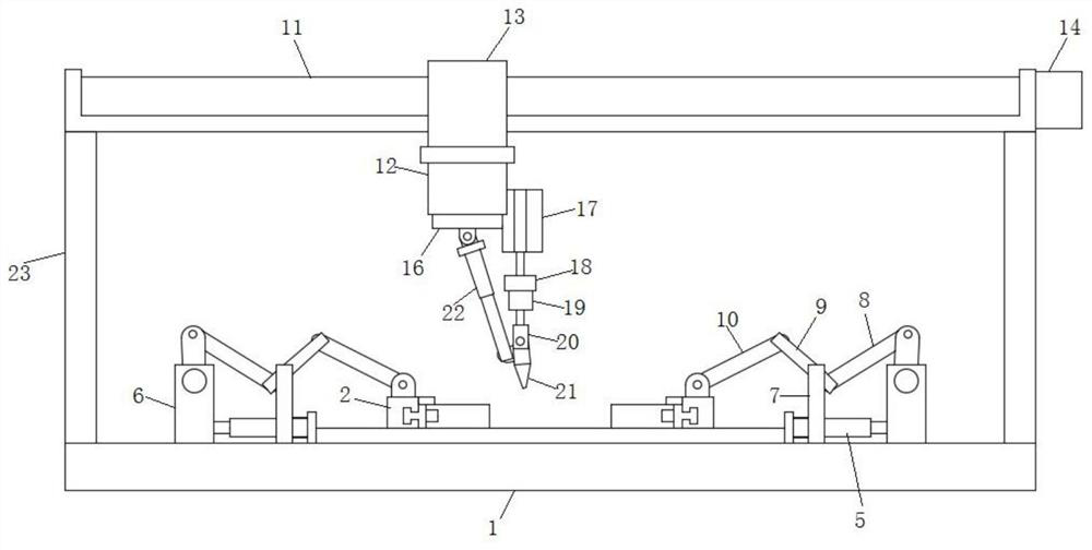 Multi-directional welding device for circuit board