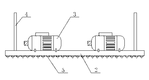 Novel steel rust removing device and rust removing method of steel