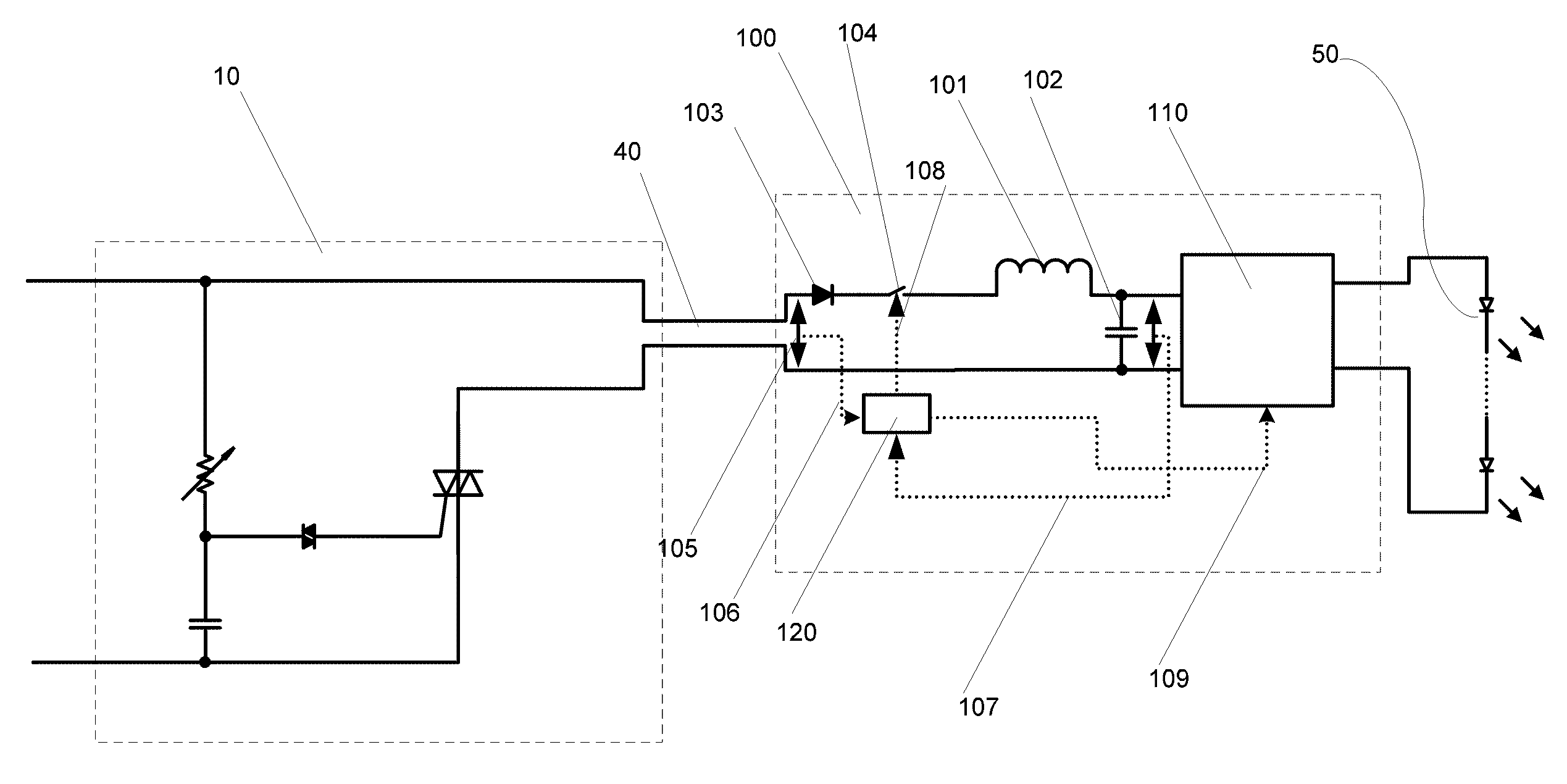 Method and Apparatus for Driving Low-Power Loads from AC Sources