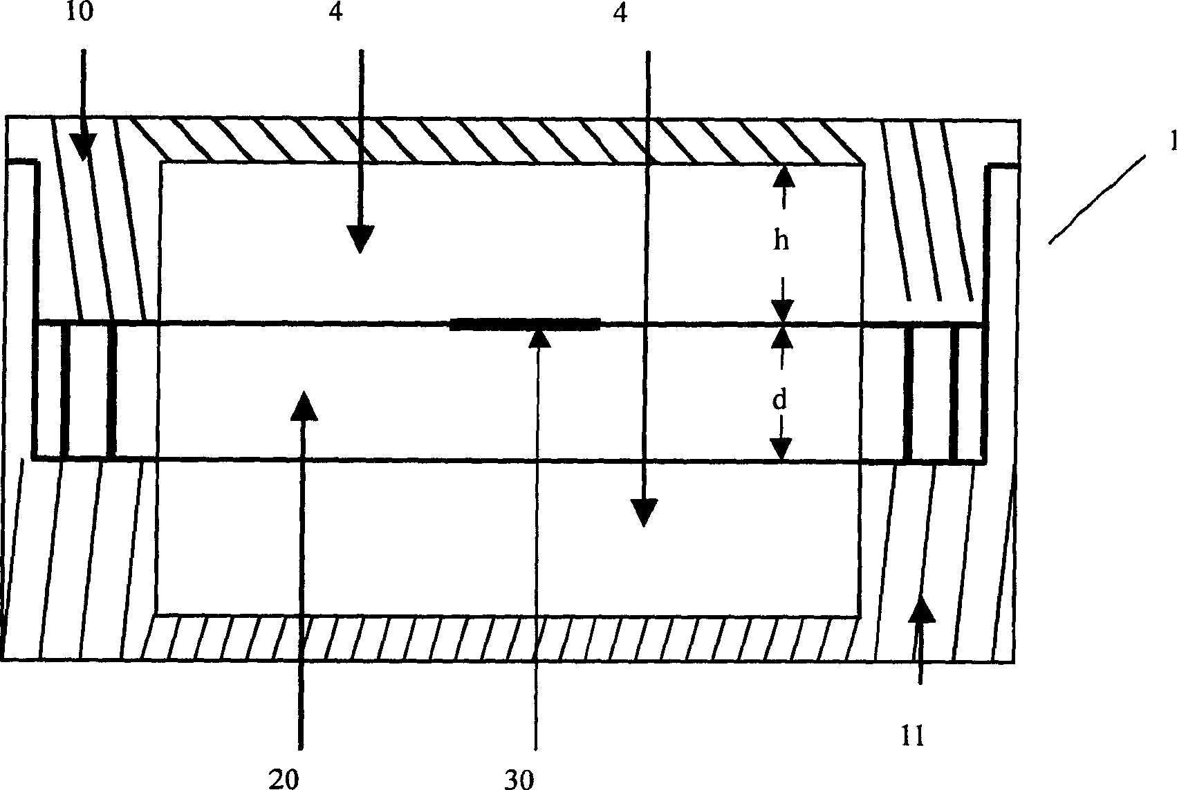 Suspended mictrostrip filter and duplexer and method for designing and debugging filter